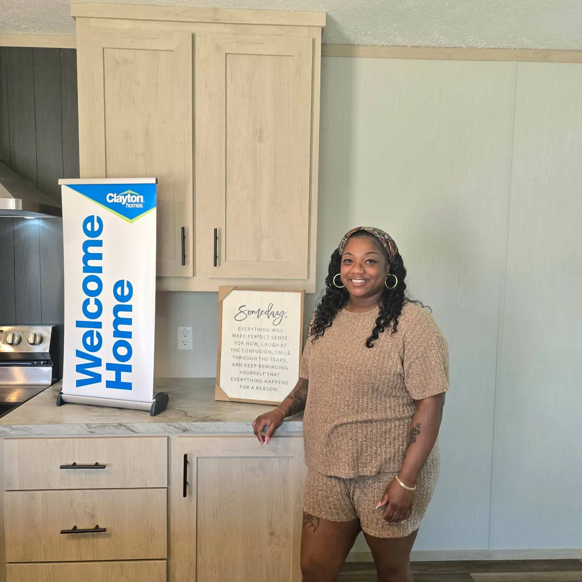 Amber B. welcome home image