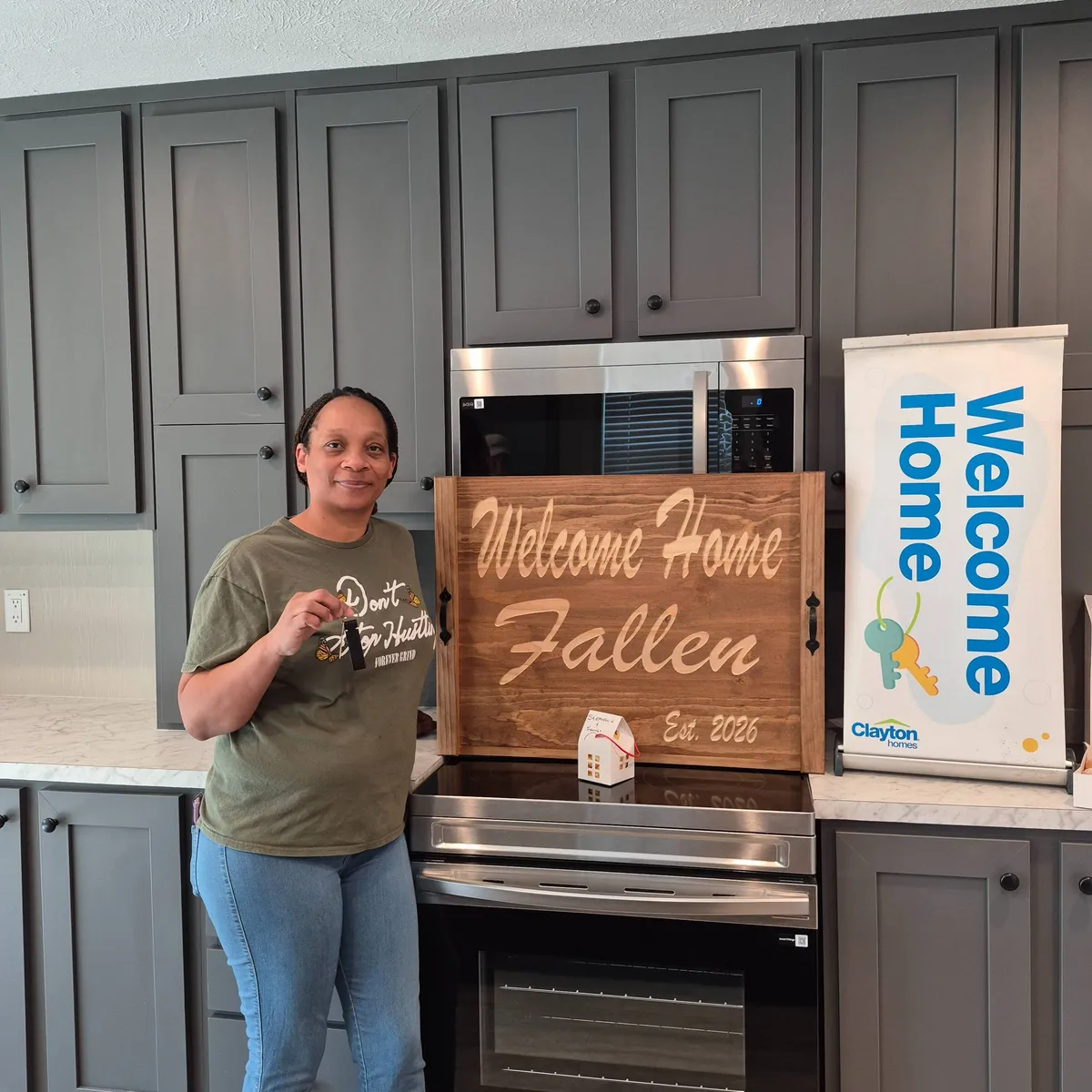 STEPHANIE F. welcome home image