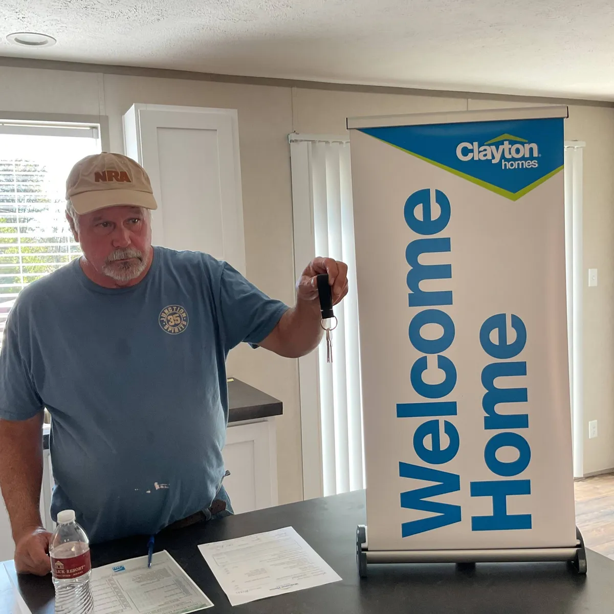 Michael O. welcome home image
