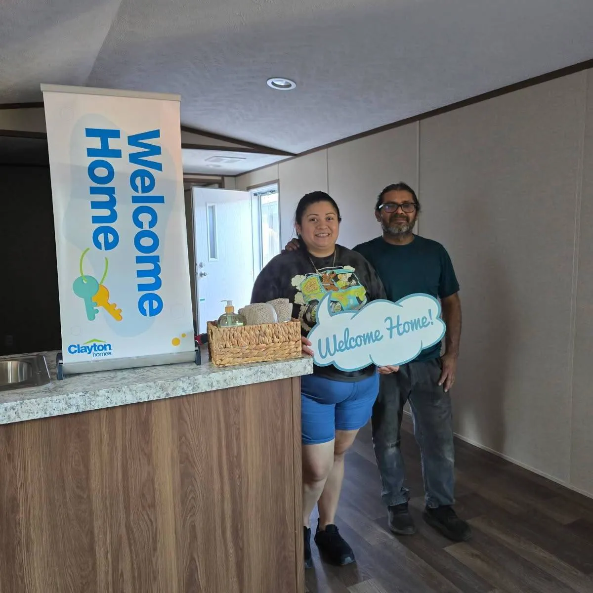 Jose A. welcome home image