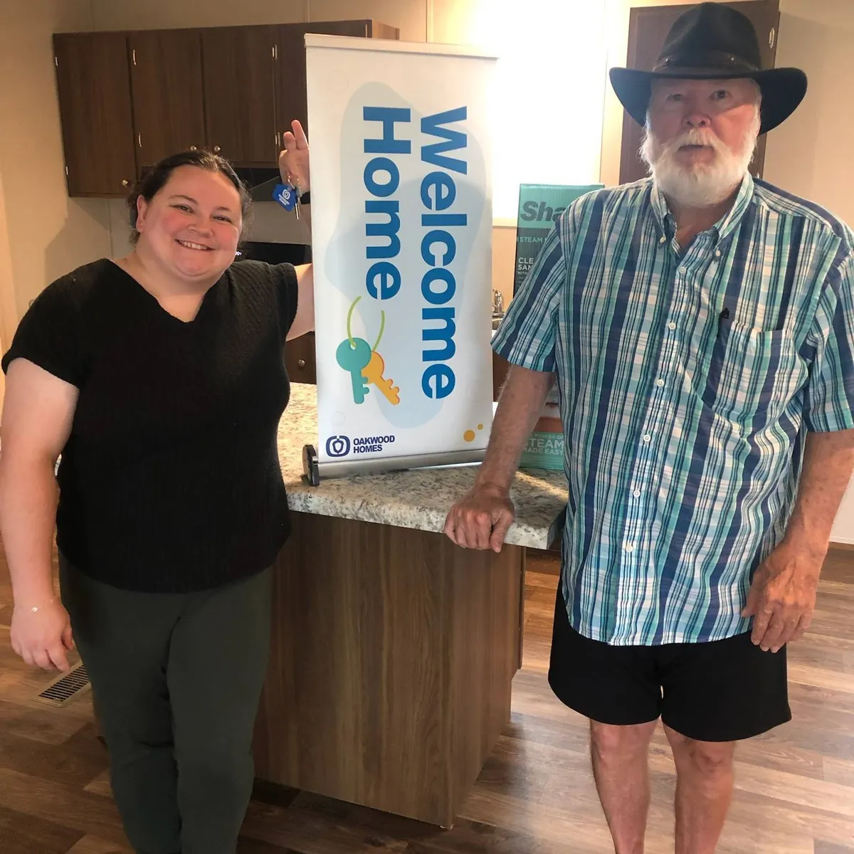 CHARLES P. welcome home image