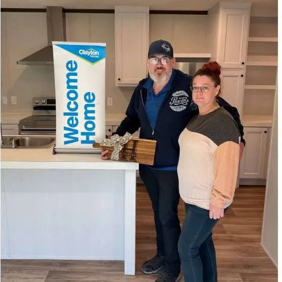 CLARENCE H. welcome home image