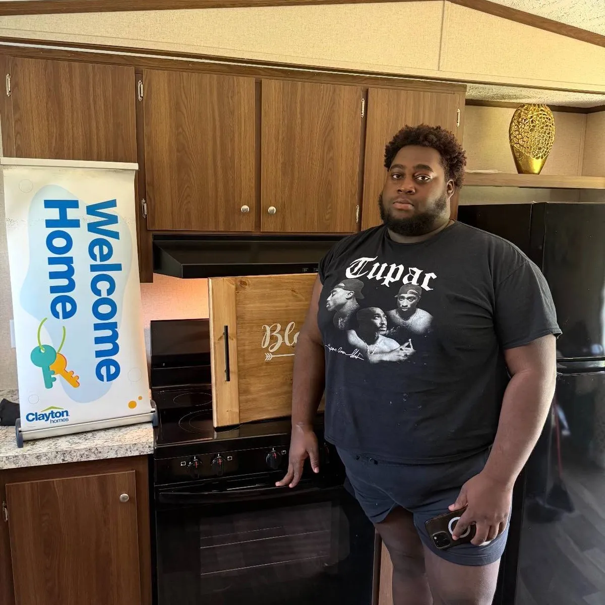 CHARLES L. welcome home image