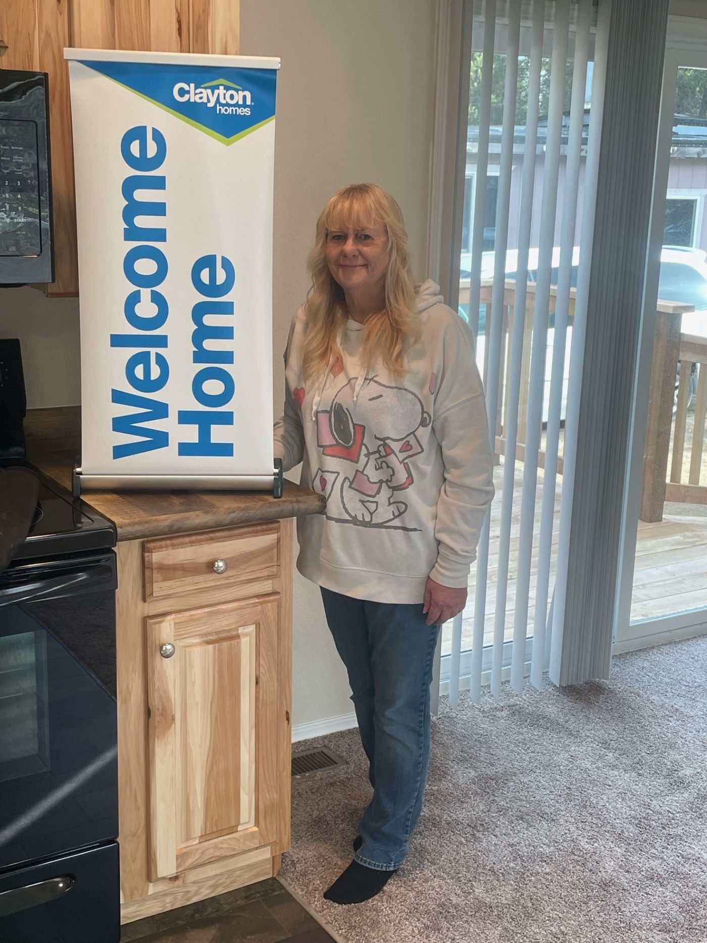 Laurie W. welcome home image