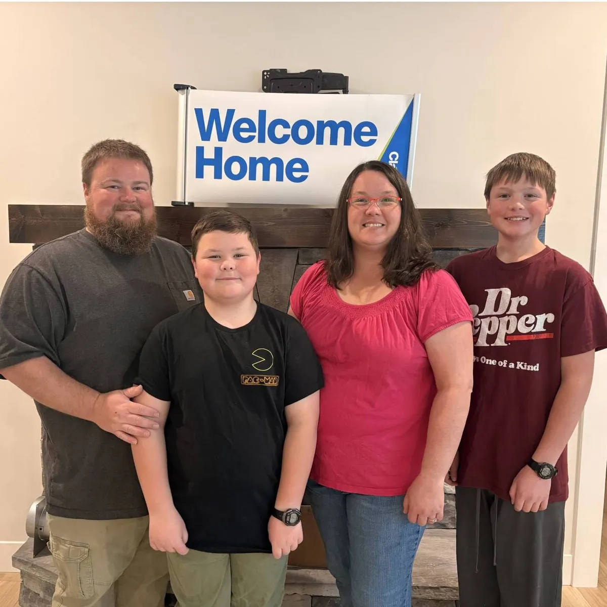 Samuel C. welcome home image