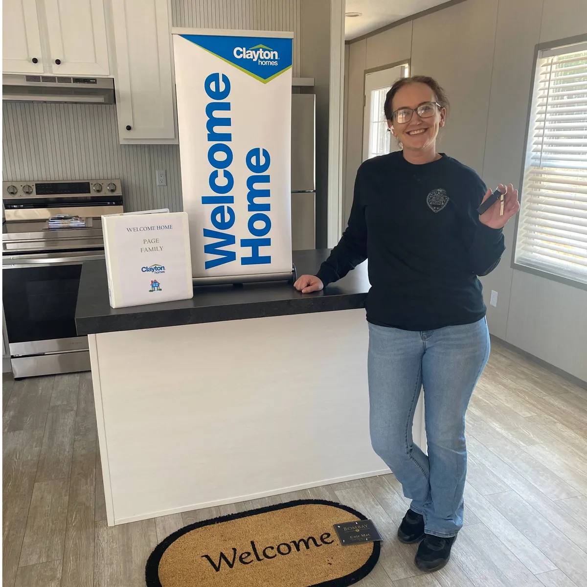 LEIGH P. welcome home image