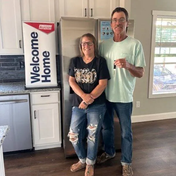 AARON H. welcome home image