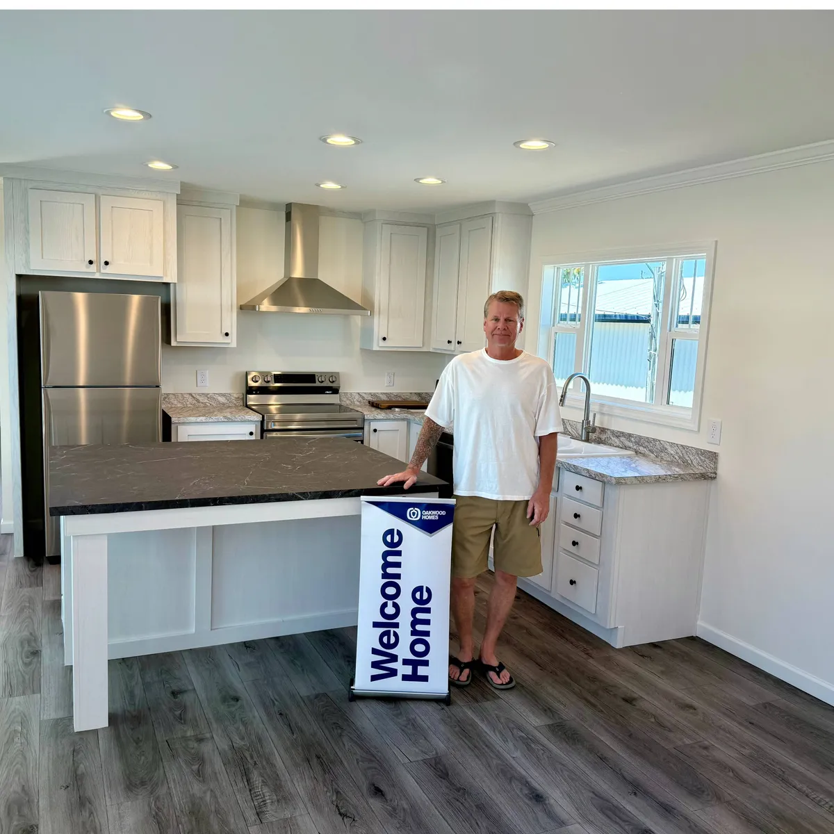 WINFRED R. welcome home image