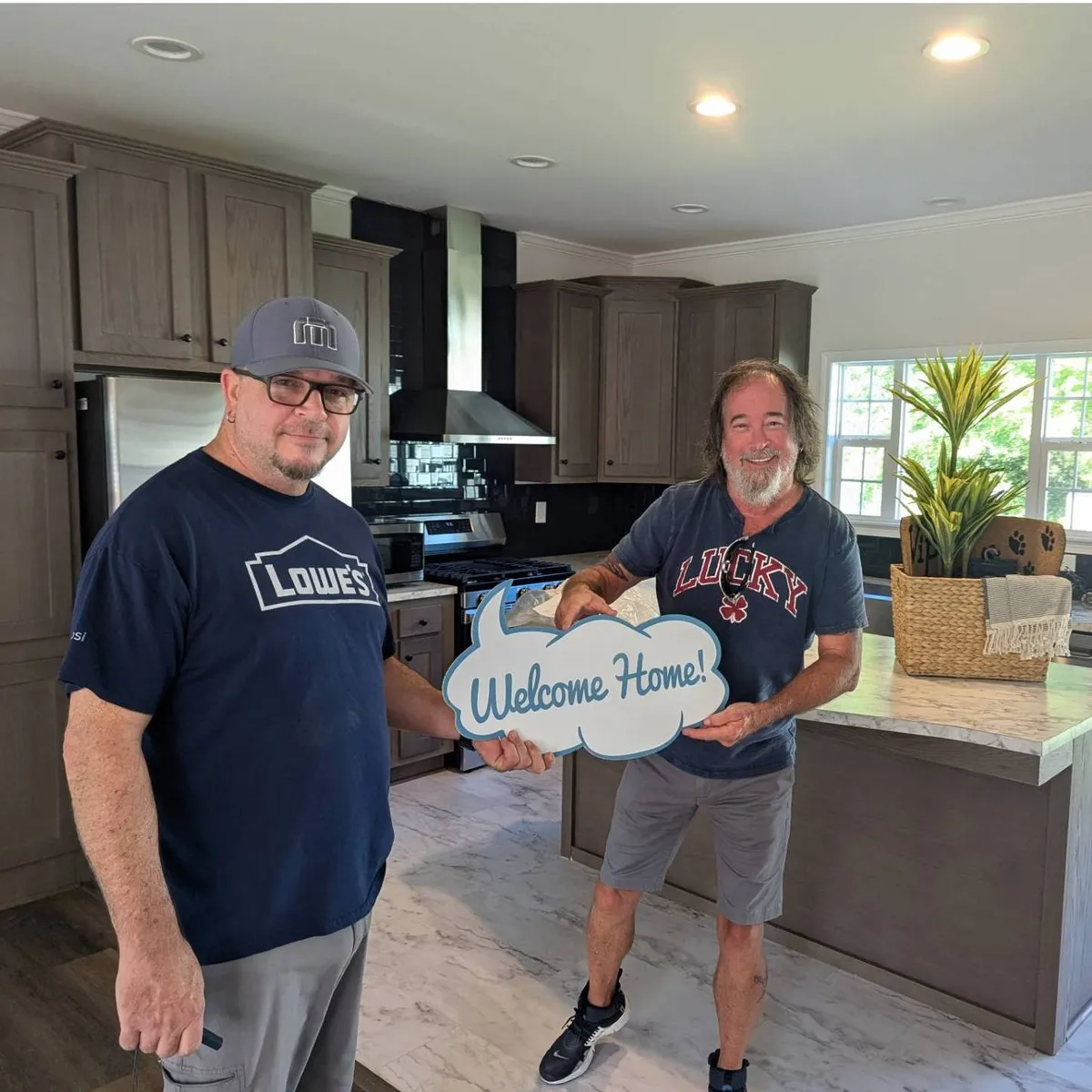 ROBERT M. welcome home image