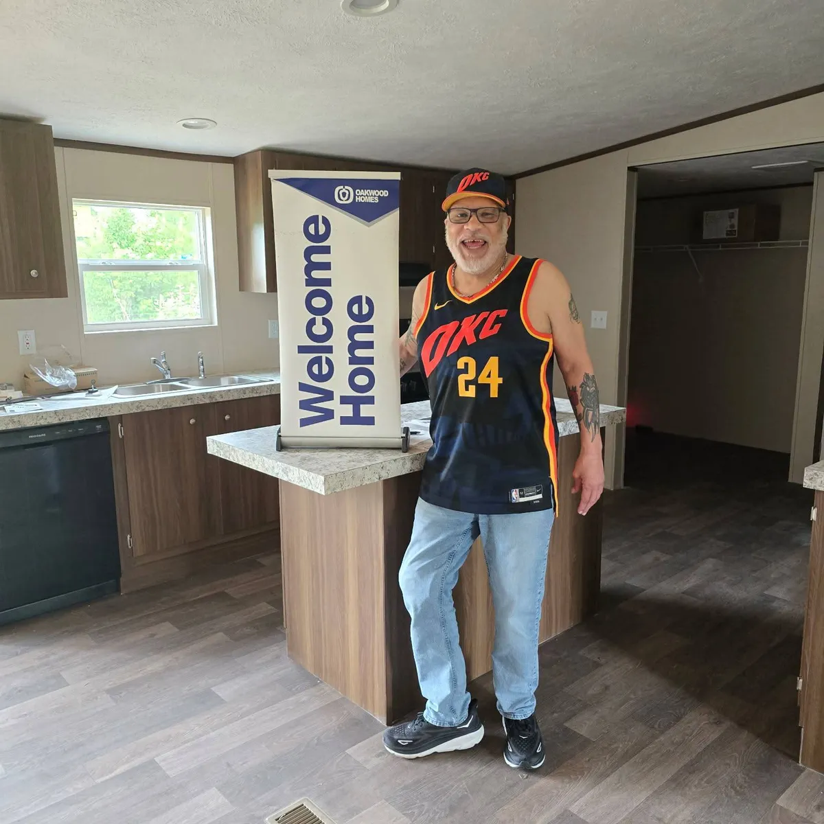 DAVID M. welcome home image
