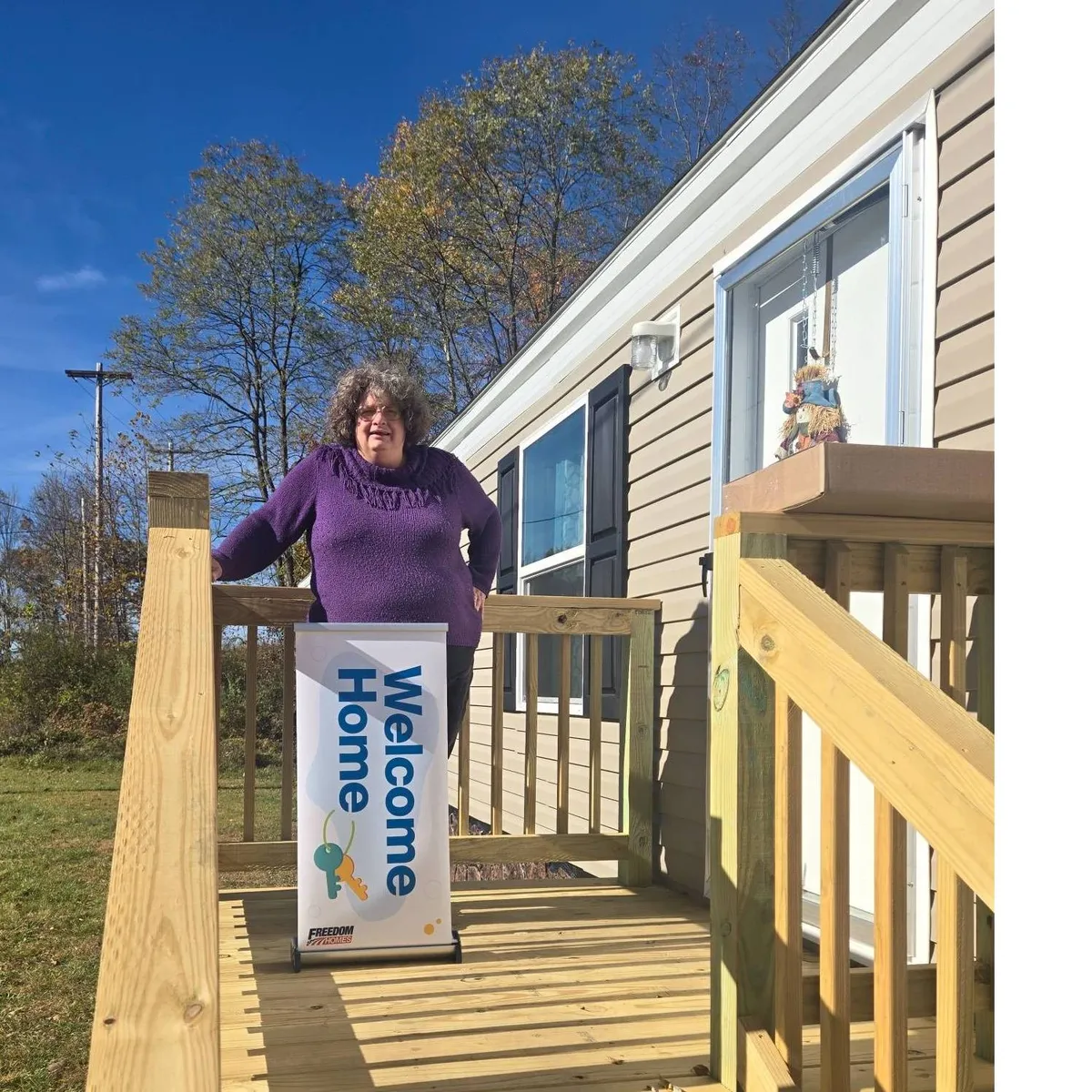 MICHAEL JAMES R. welcome home image