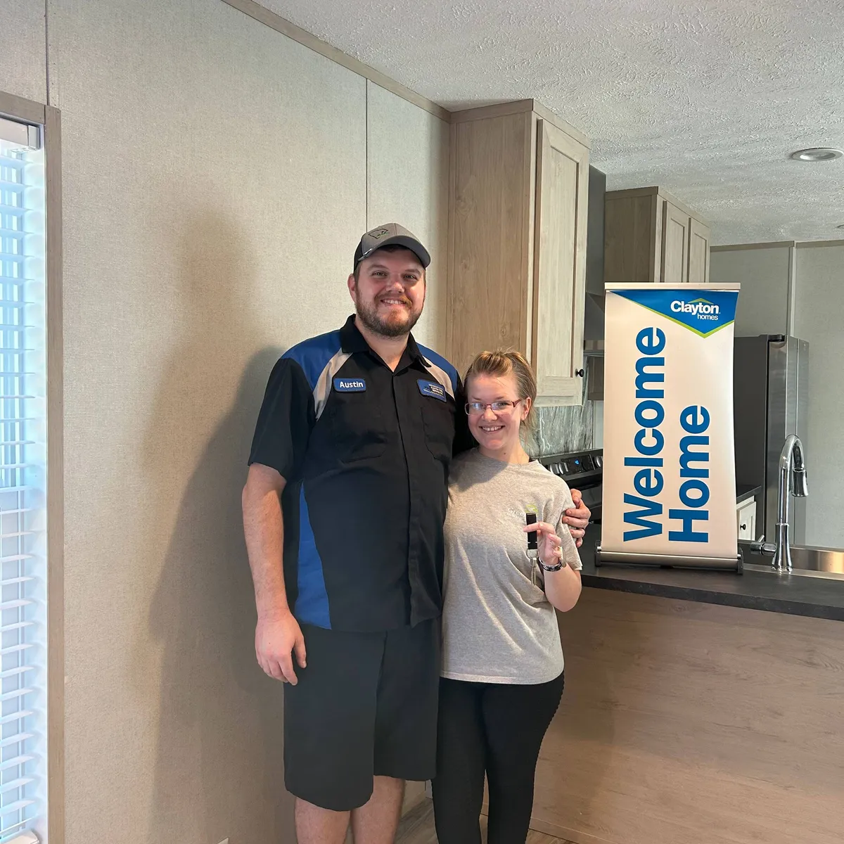 Katelyn M. welcome home image