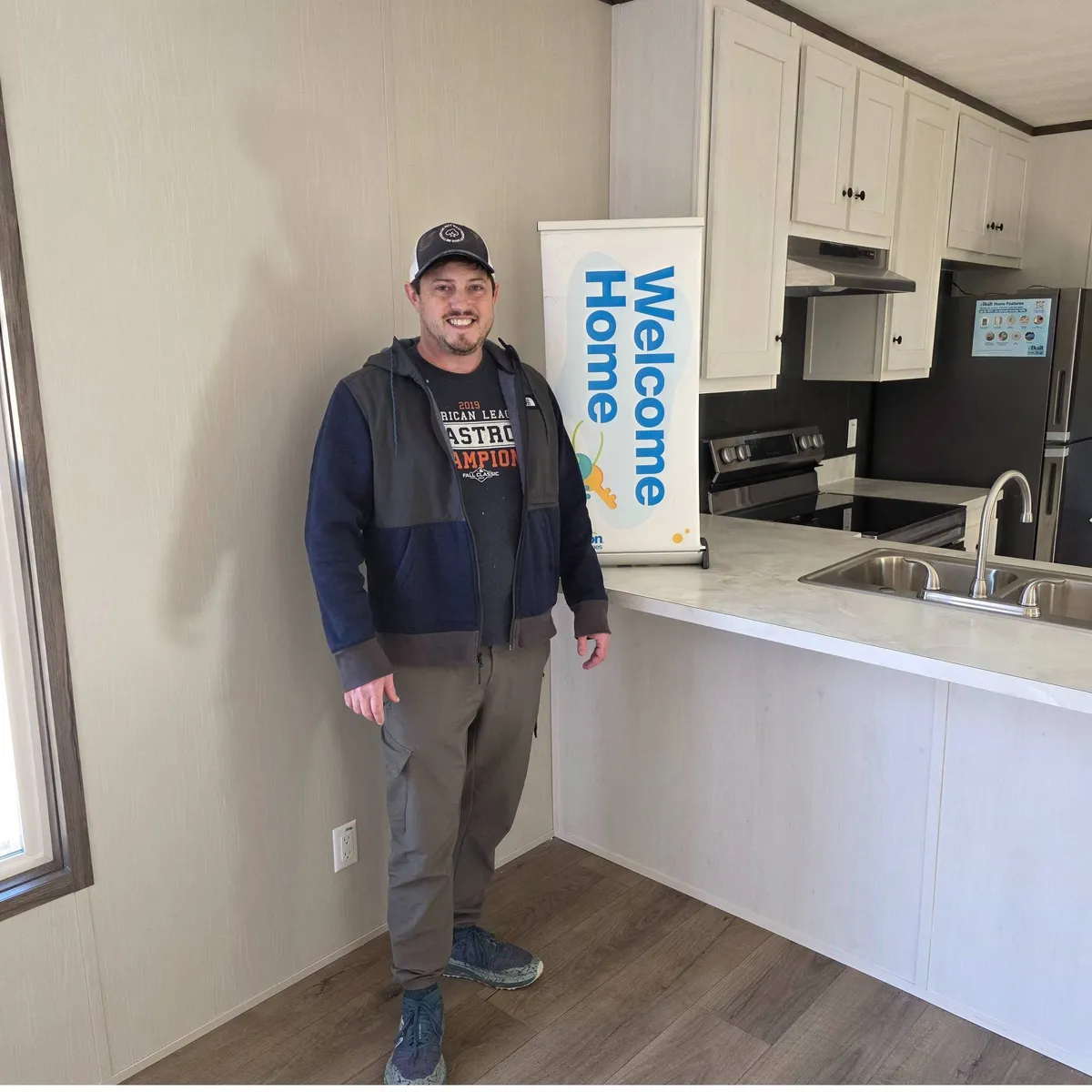 IAN M. welcome home image