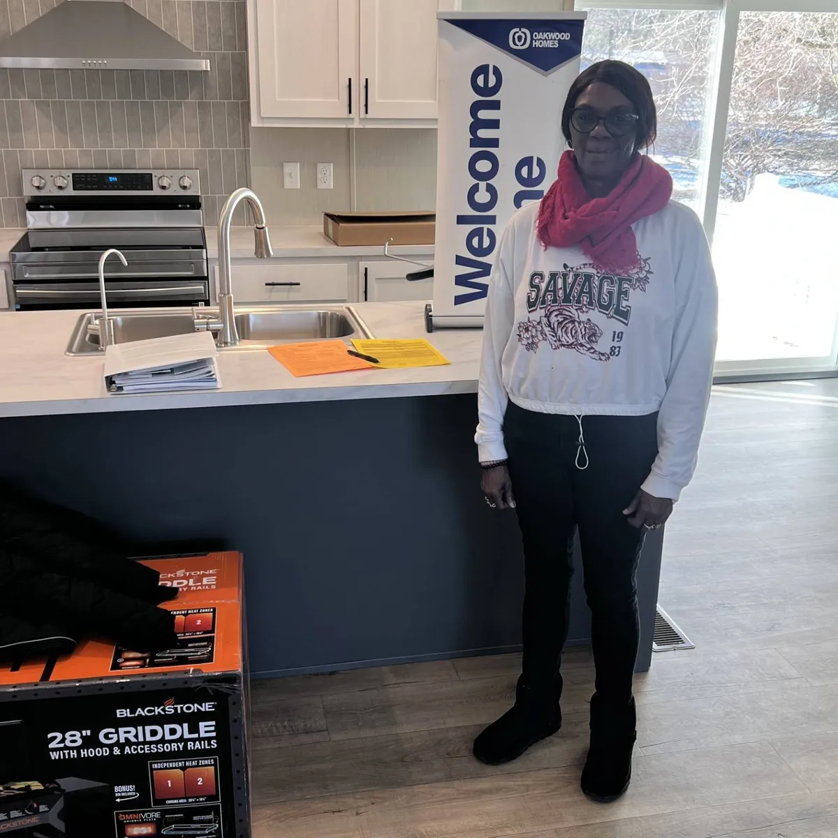 Helen A H. welcome home image