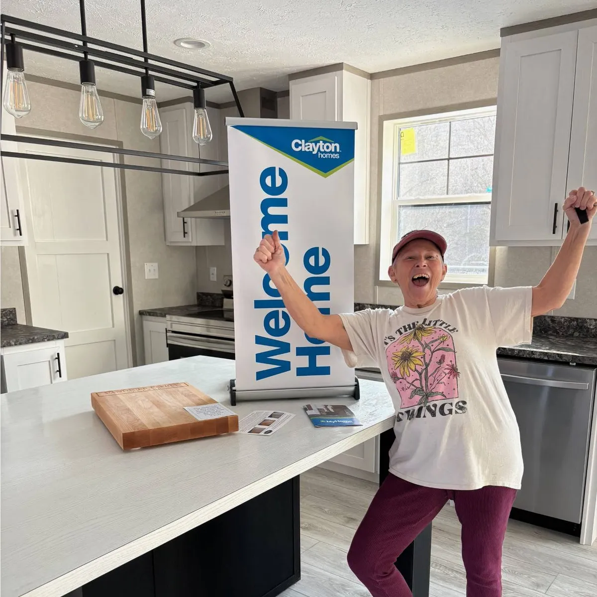 Rebecca V. welcome home image