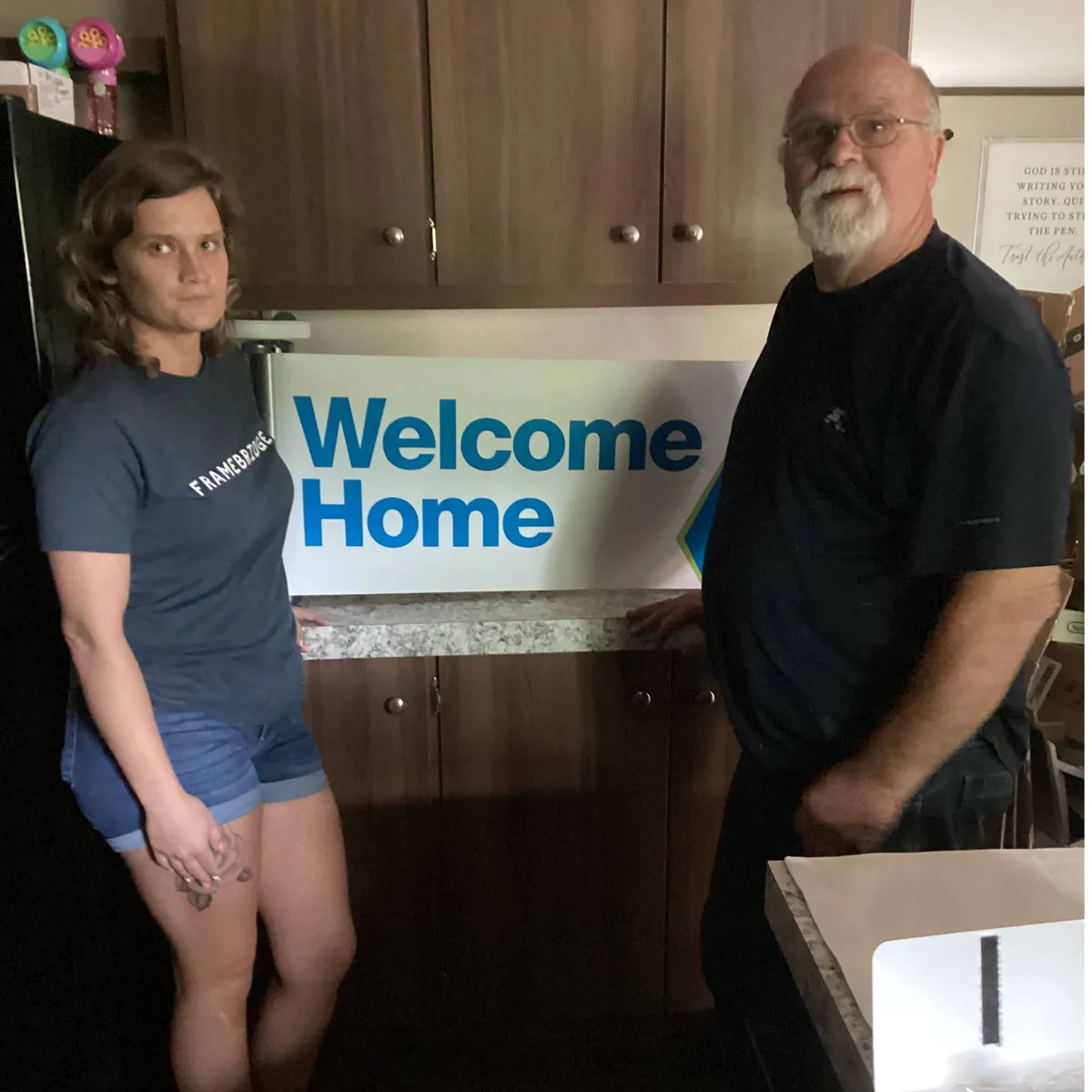TINA W. welcome home image