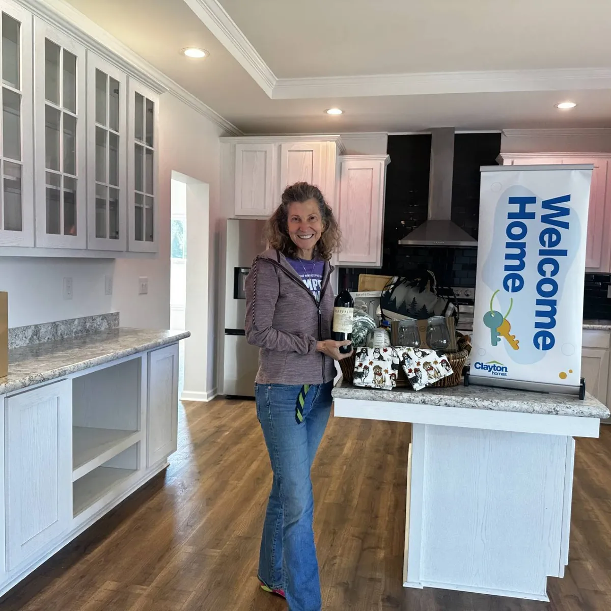 Barbara R. welcome home image