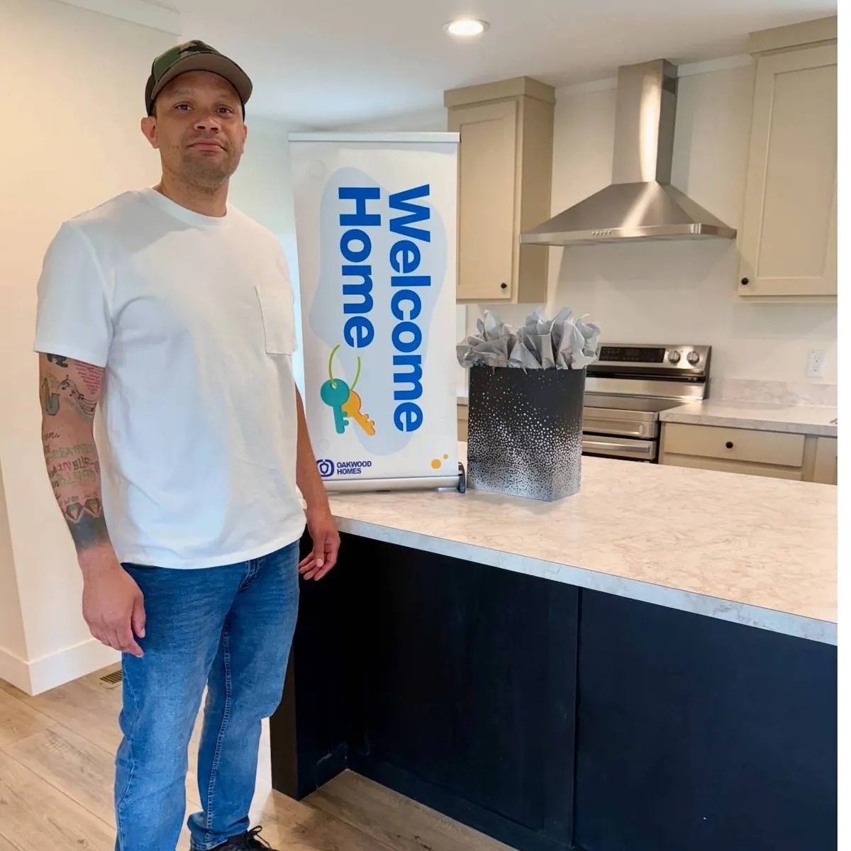 Travis C. welcome home image