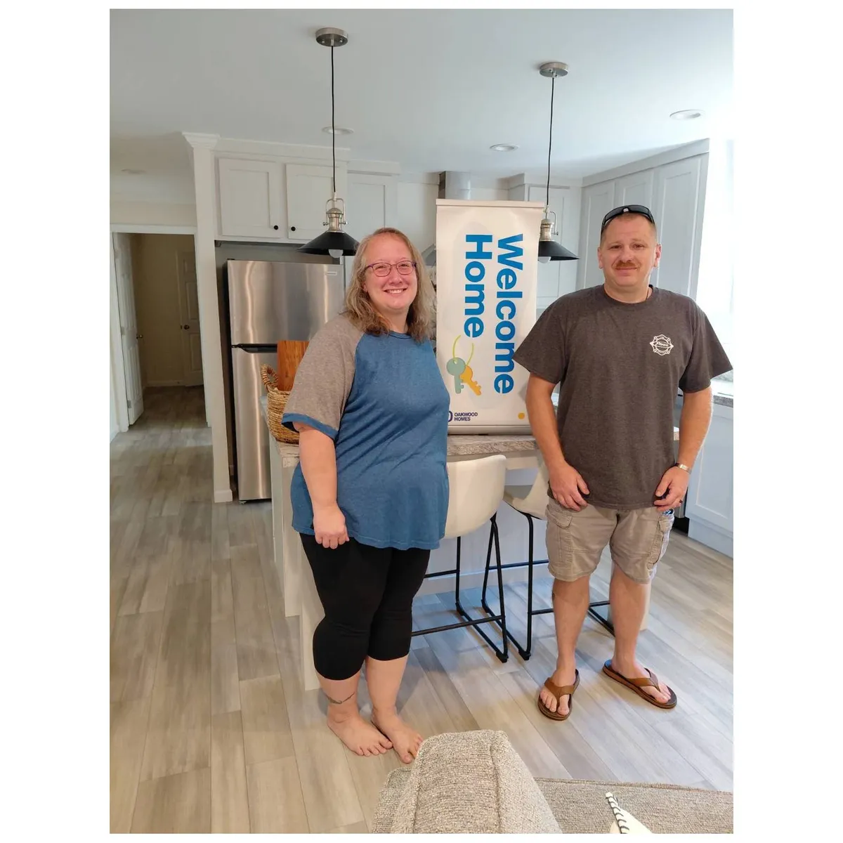 MEGHAN M. welcome home image