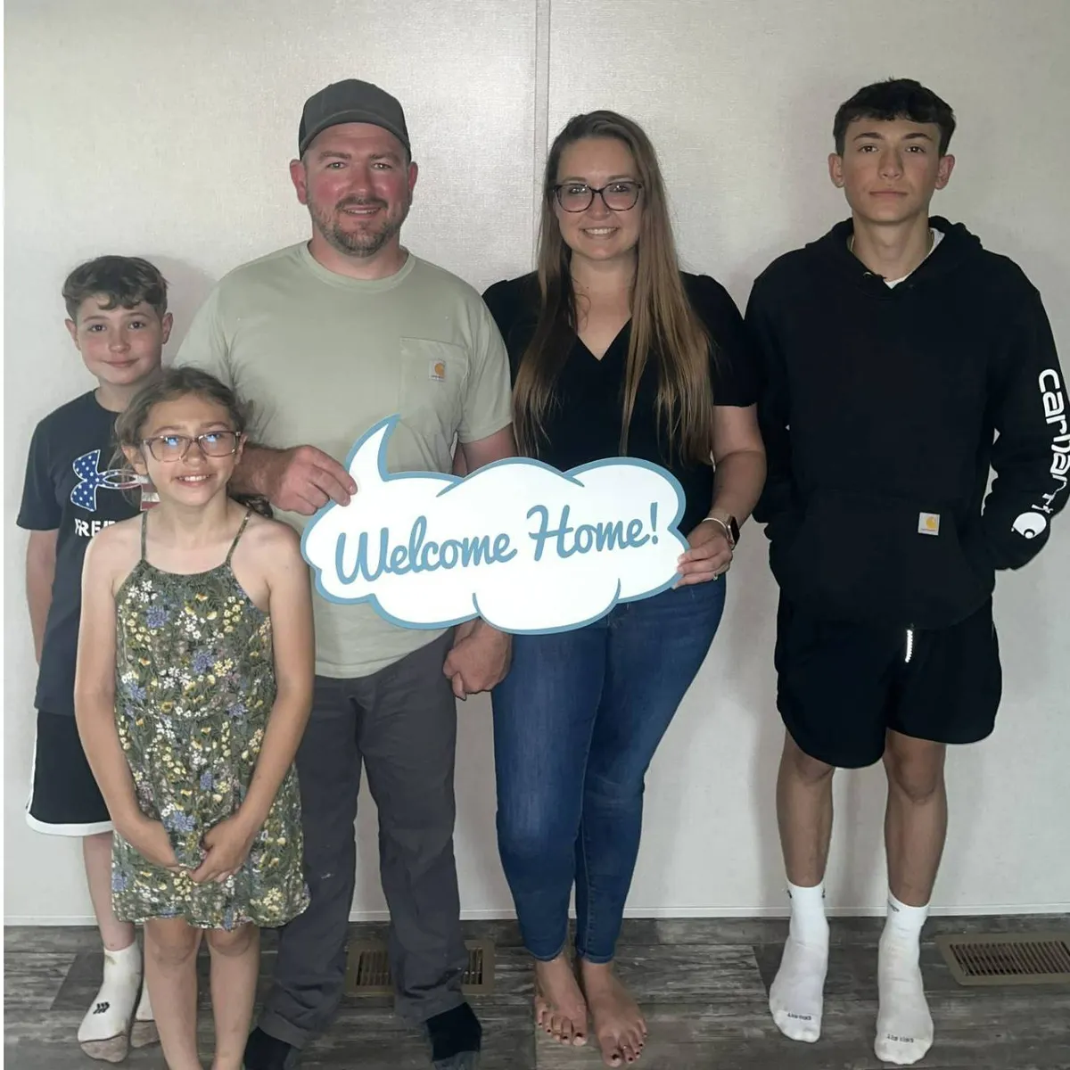 ASHLY R. welcome home image