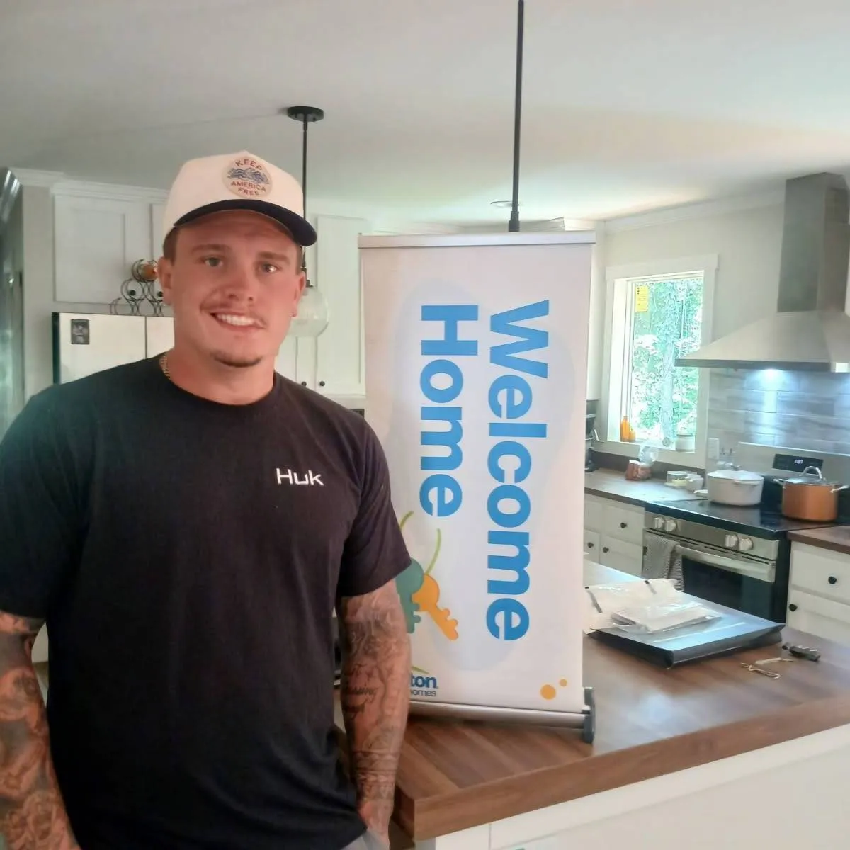 James D. welcome home image