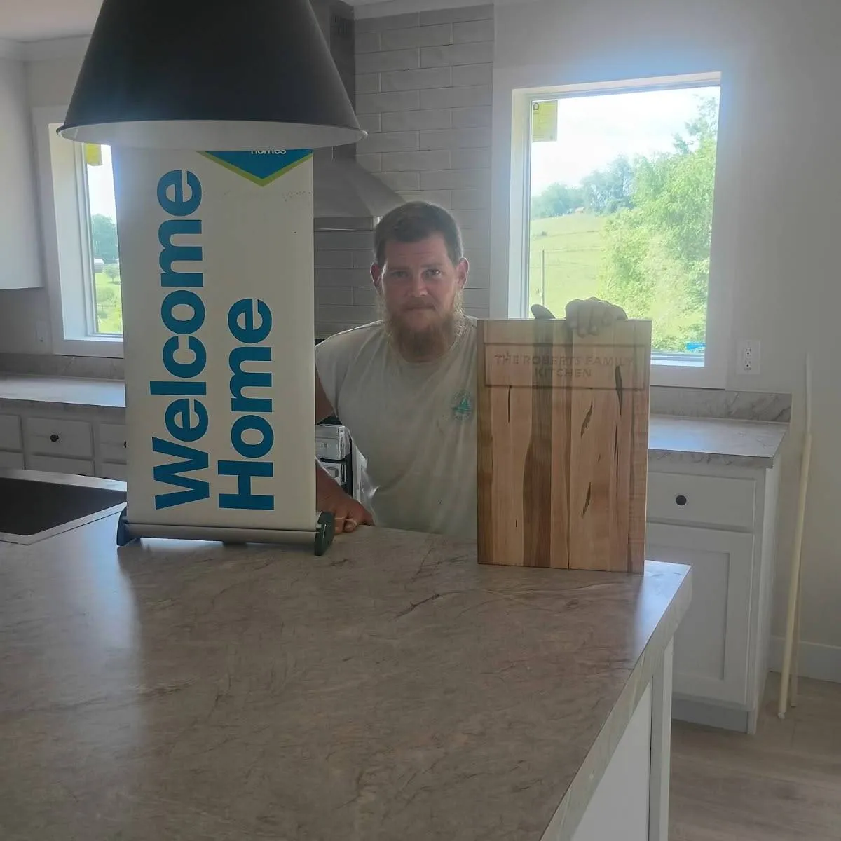 ADAM R. welcome home image