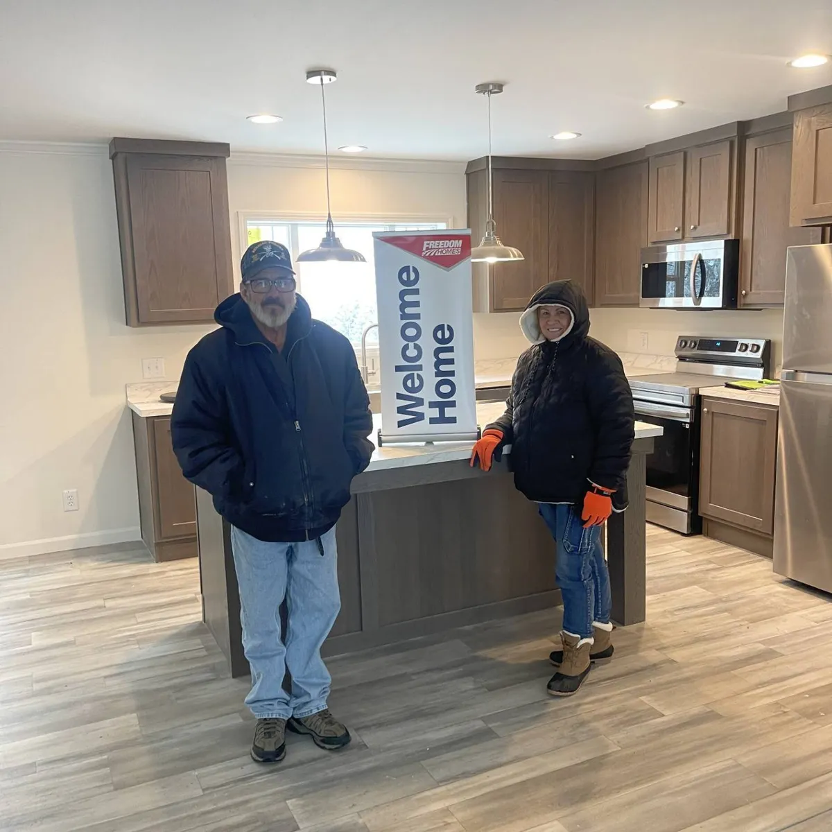 CHARLES L. welcome home image