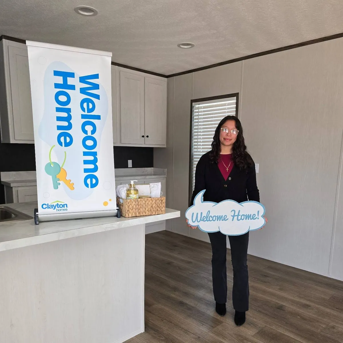 Alexis H. welcome home image