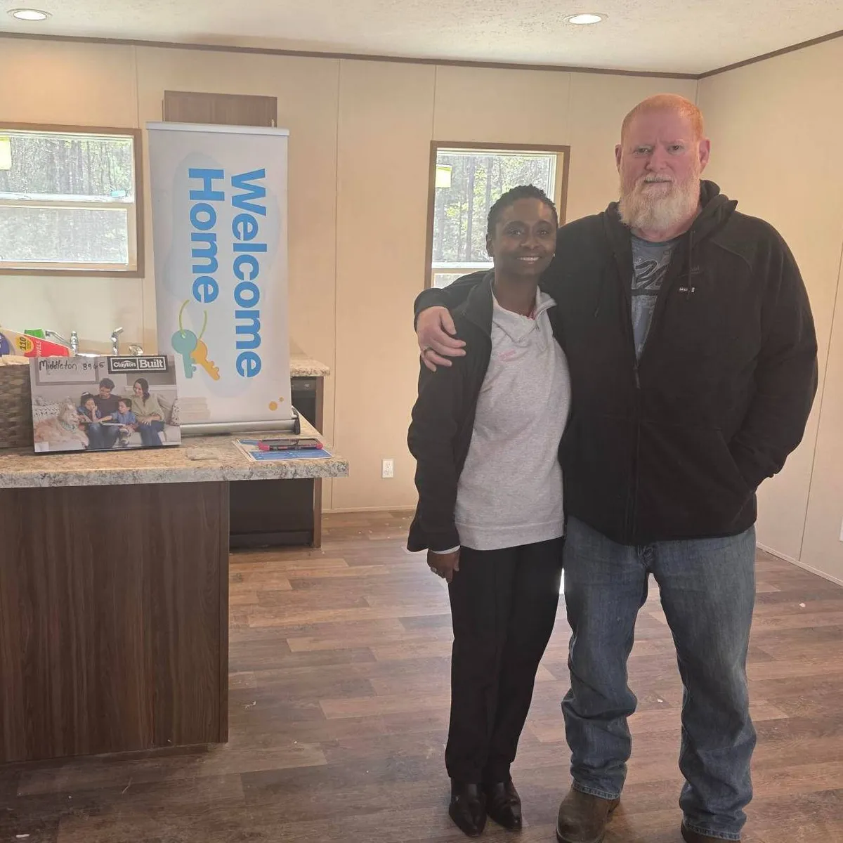 DAVID M. welcome home image