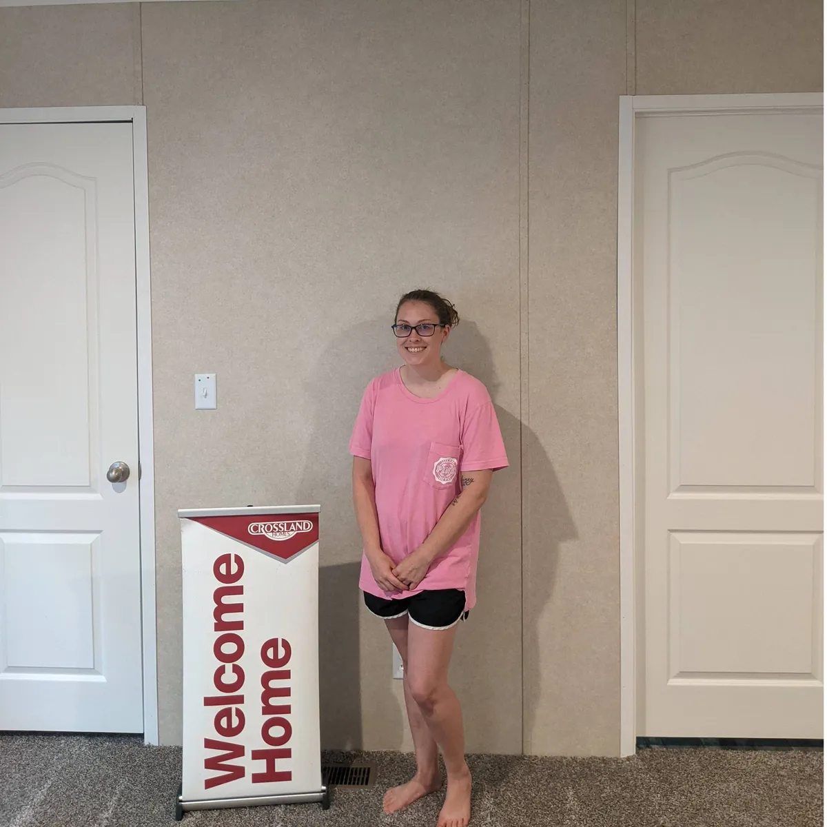 ASHLEY S. welcome home image