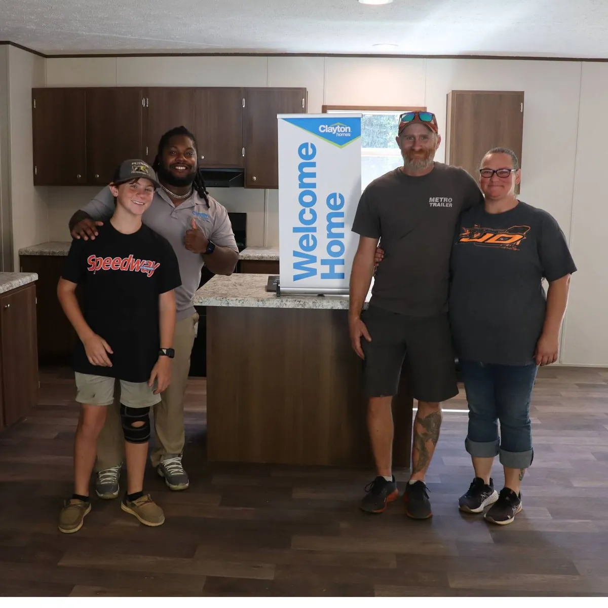 DUSTIN T. welcome home image
