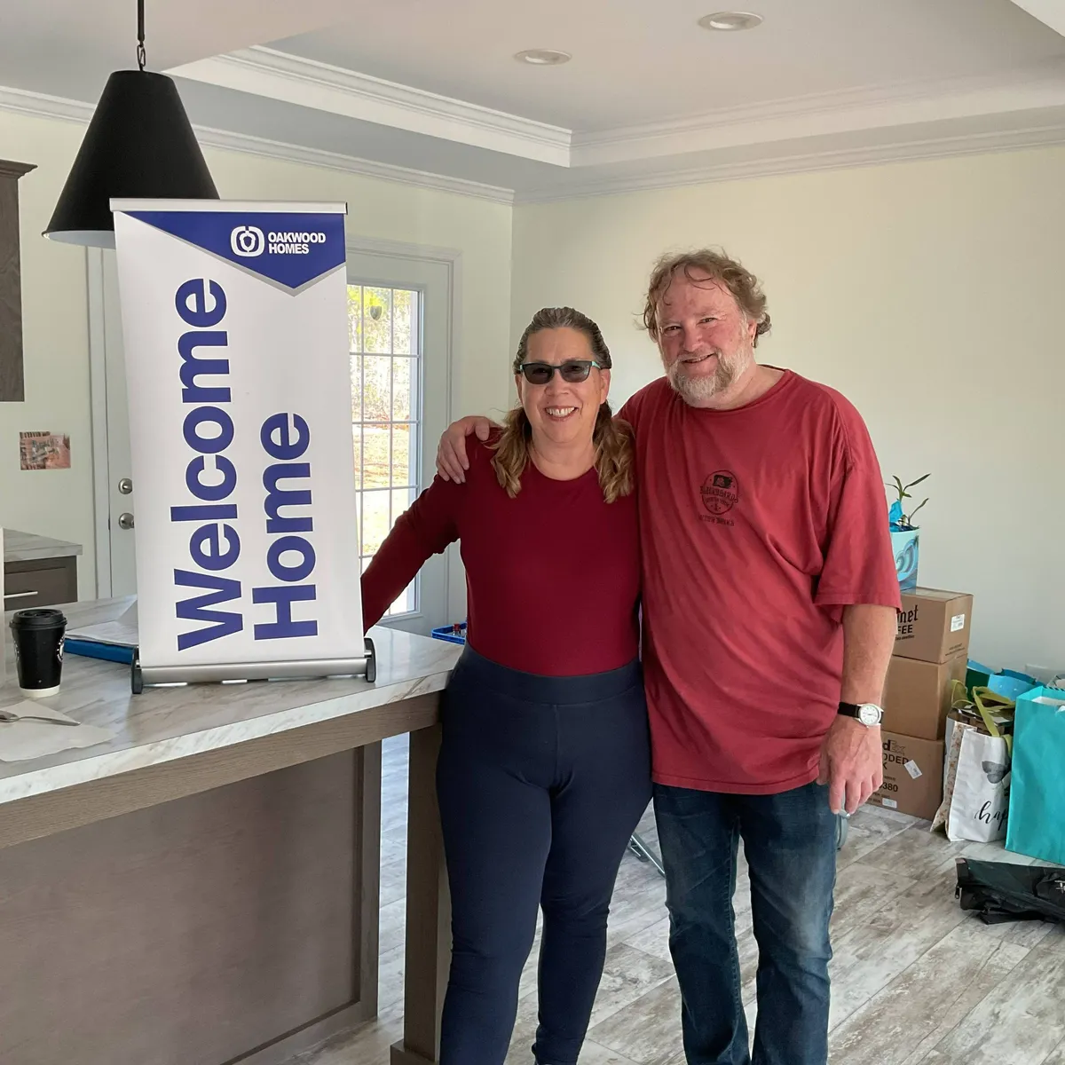 Donald W. welcome home image