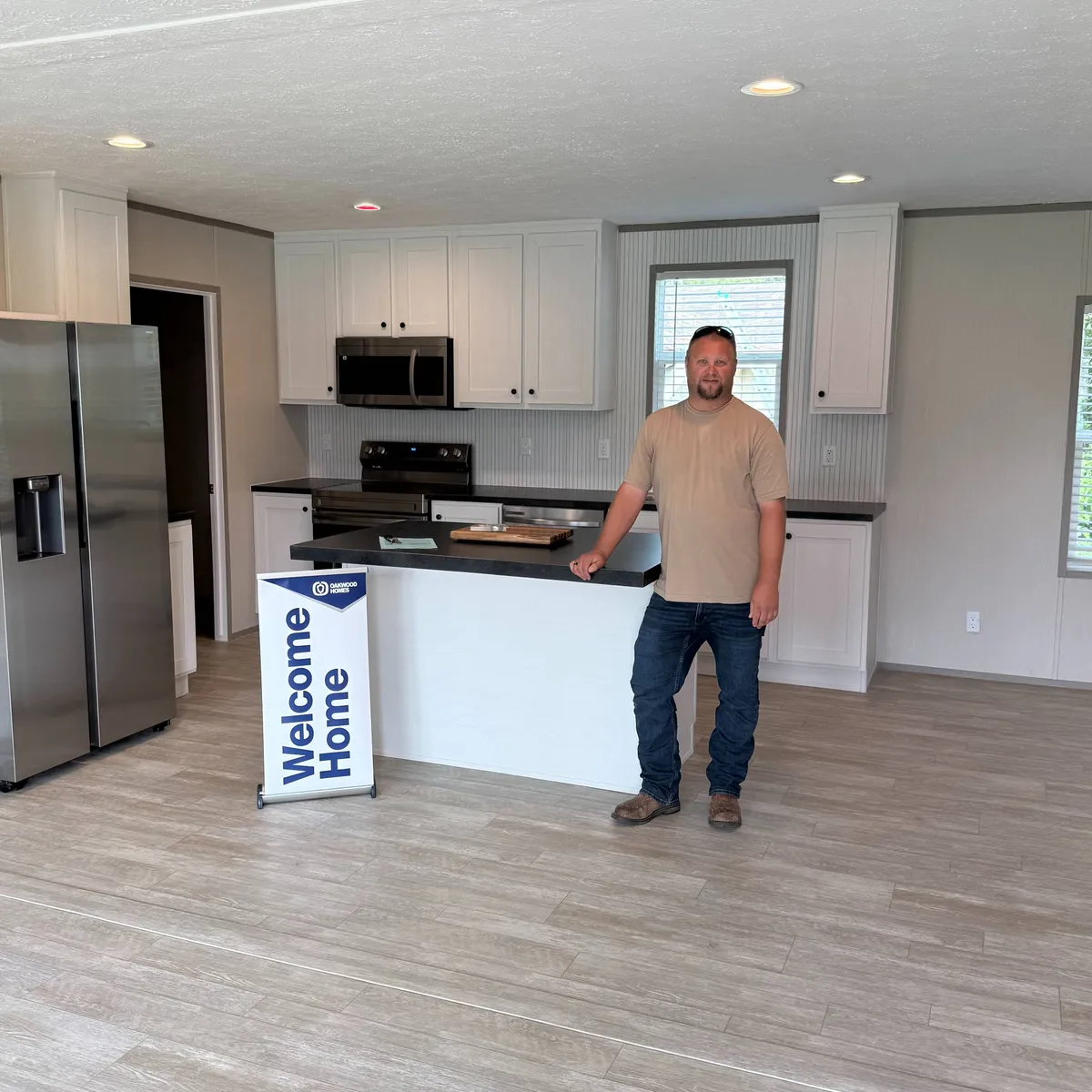 DAVID M. welcome home image