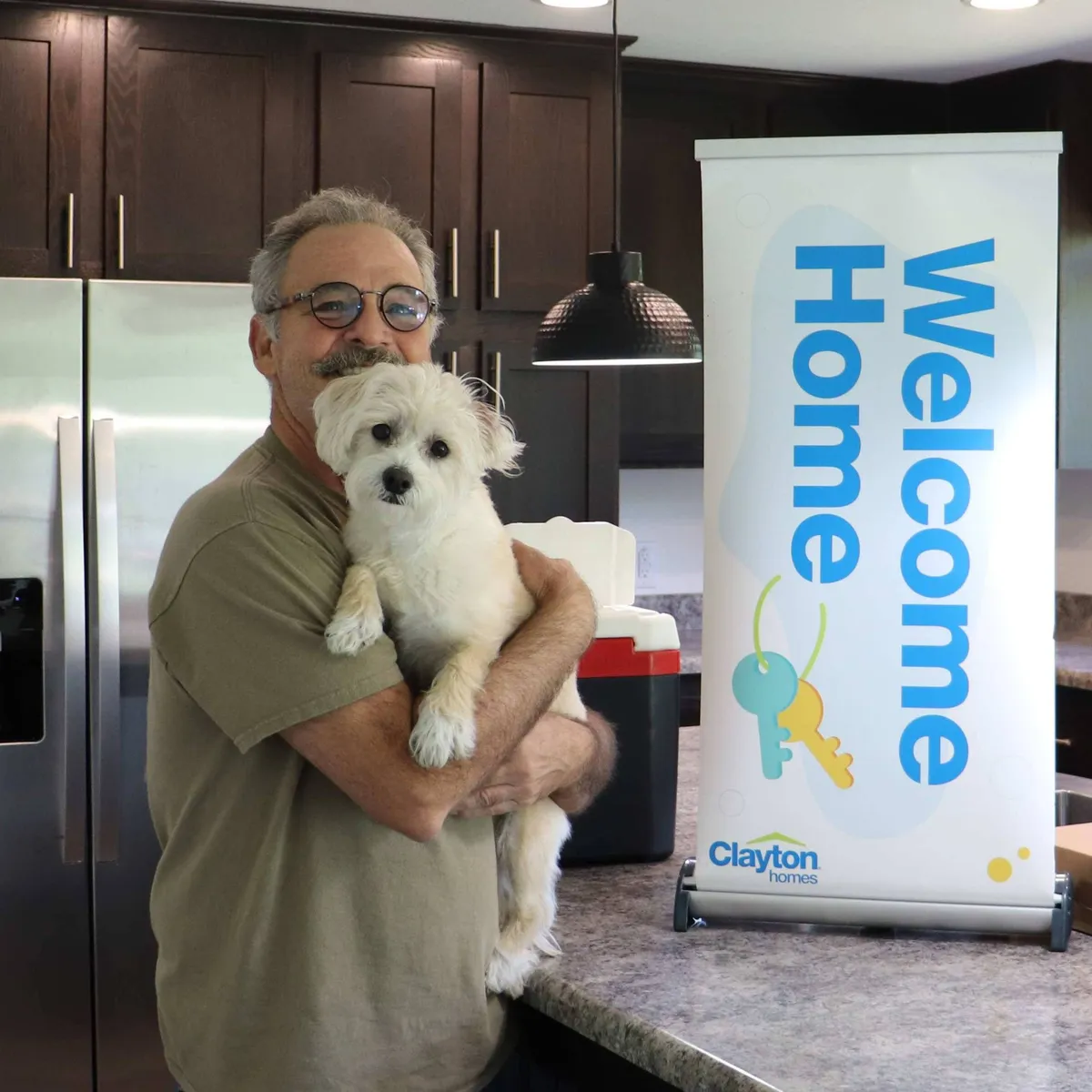 Jay M. welcome home image