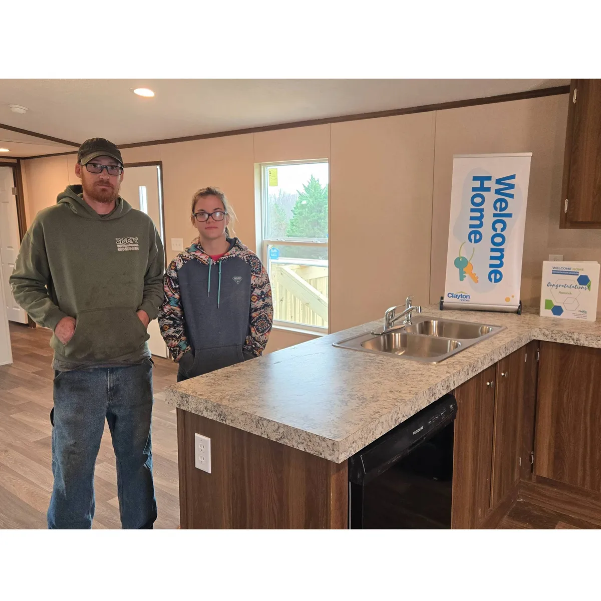 JAMES H. welcome home image