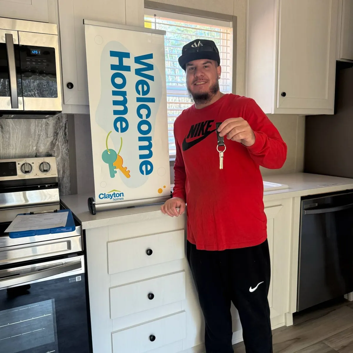 JEREMY M. welcome home image