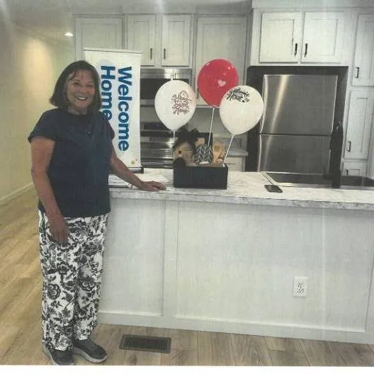 CINDY C. welcome home image