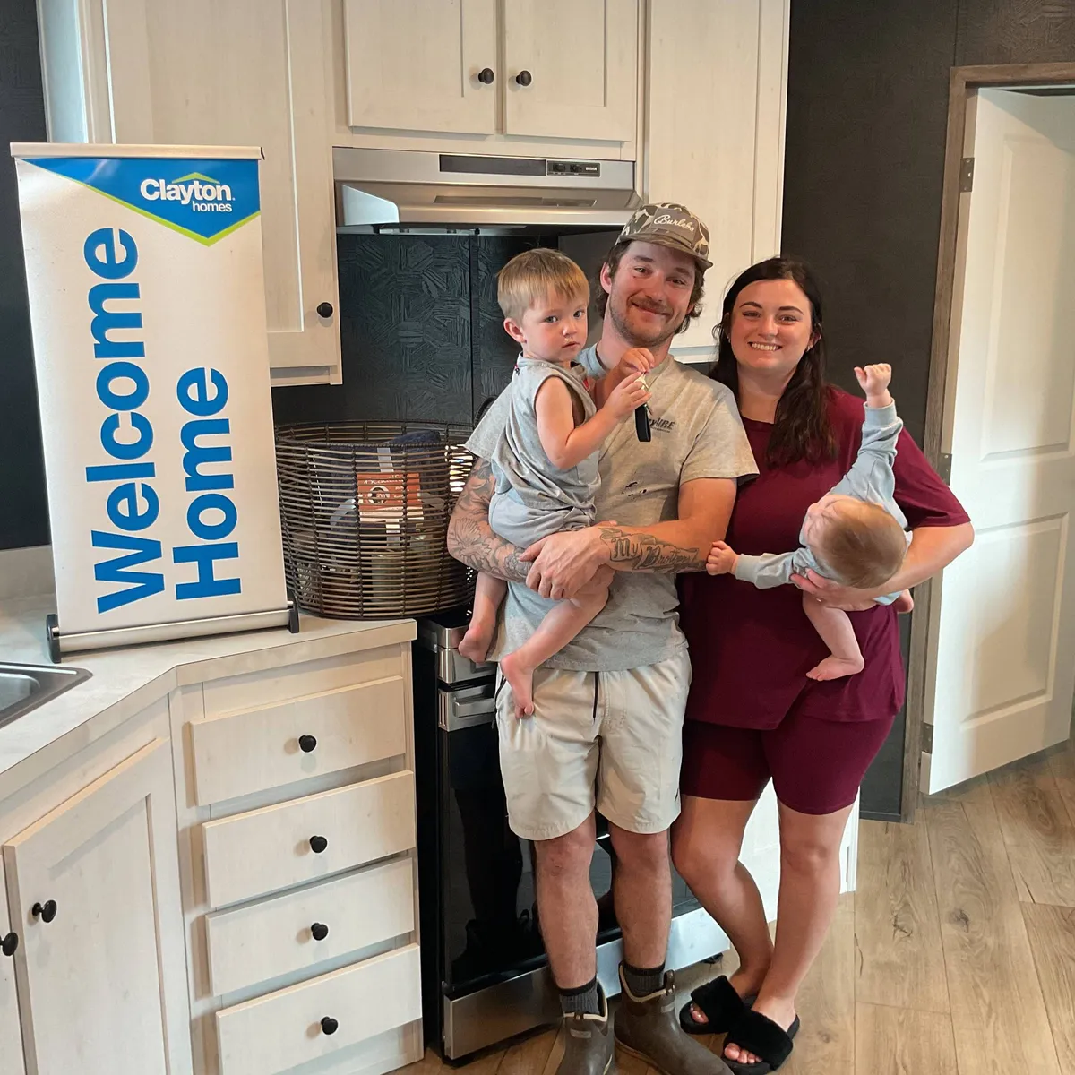 Logun G. welcome home image