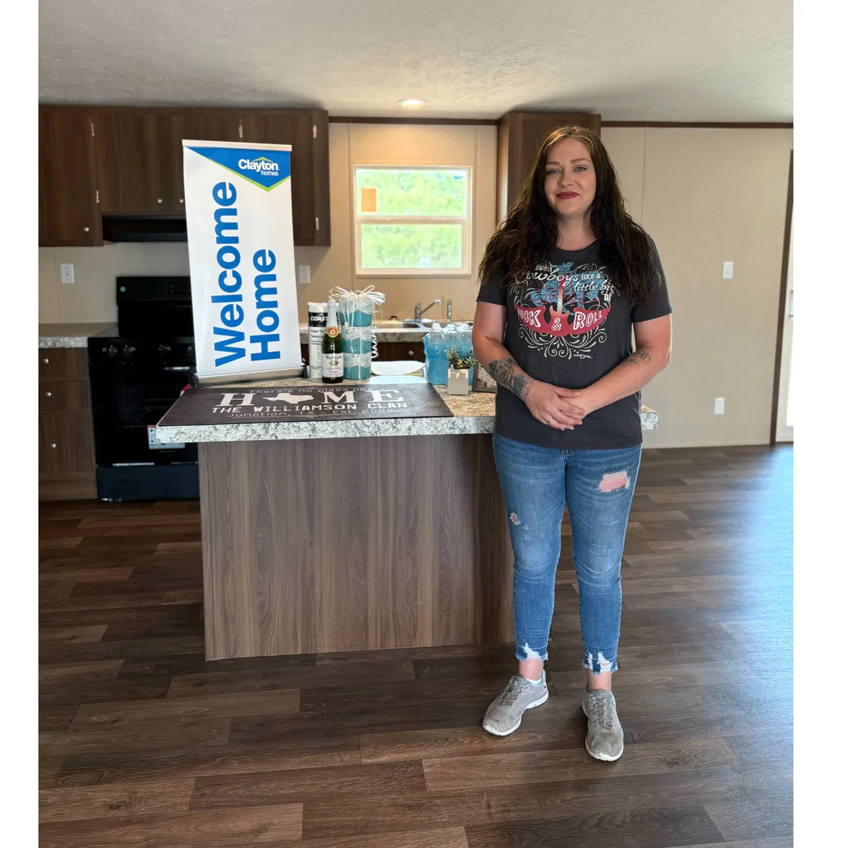 Amy W. welcome home image
