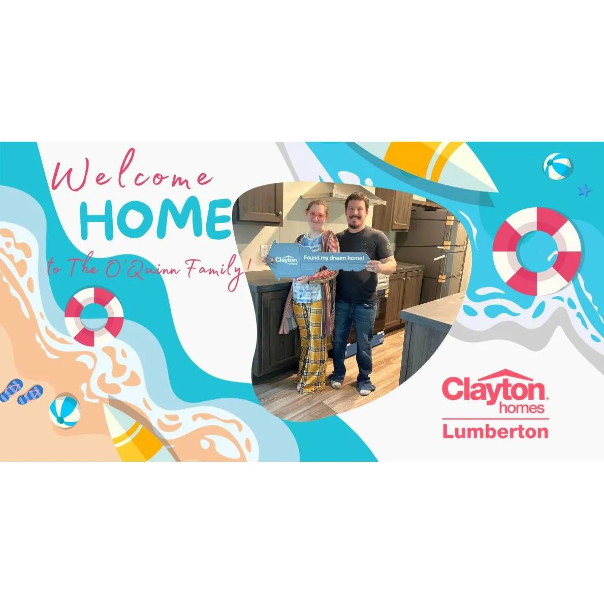 Brady O. welcome home image