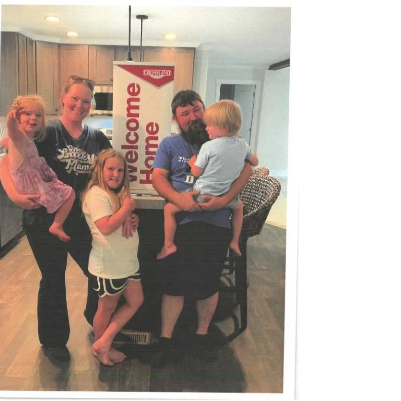 JAMES E. welcome home image