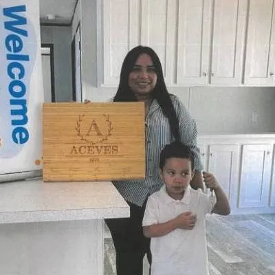 EDGAR A. welcome home image