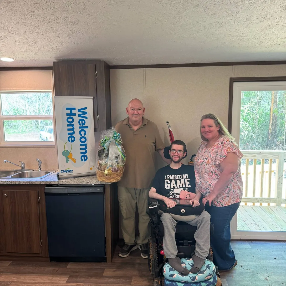 DAVID C. welcome home image