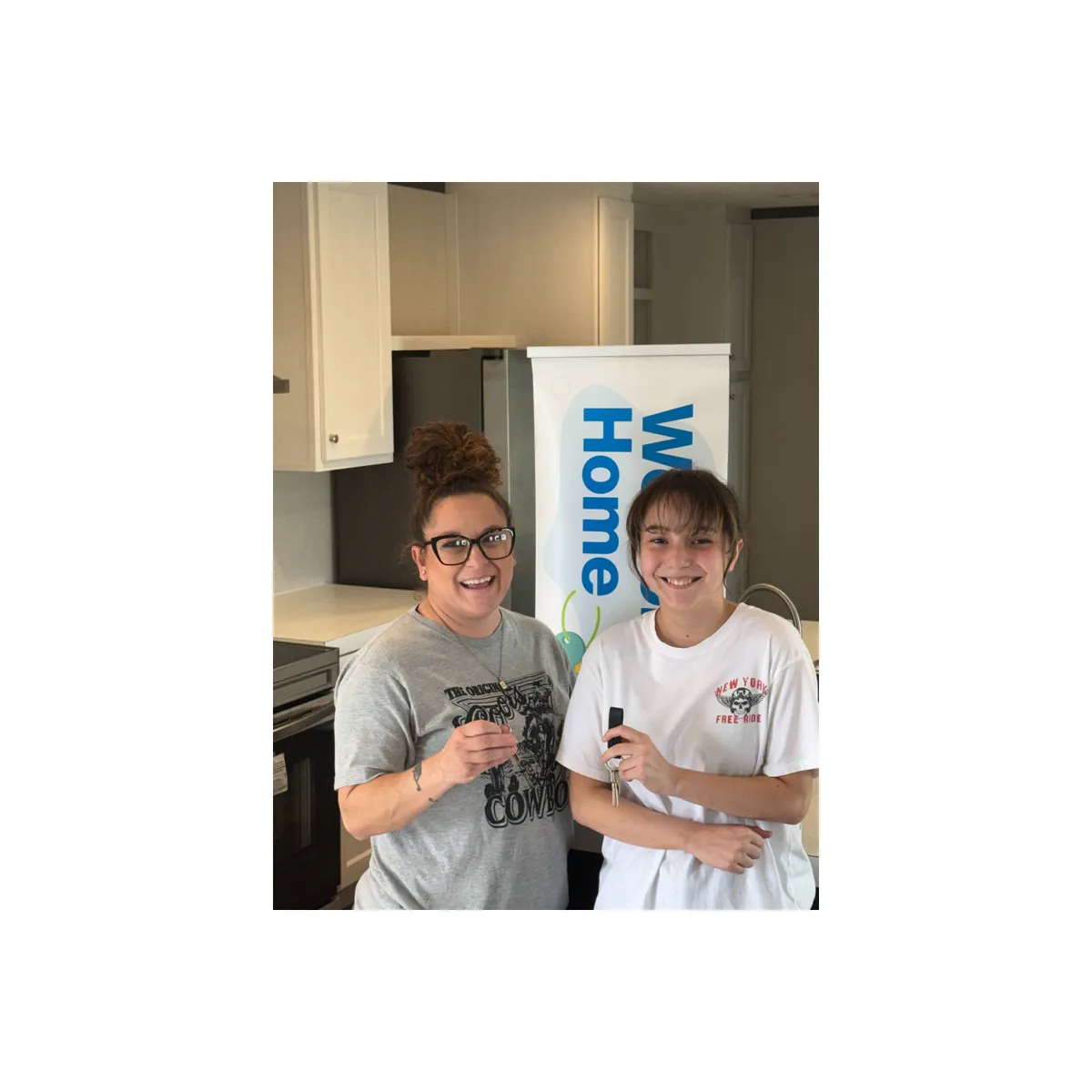 SAMUEL M. welcome home image