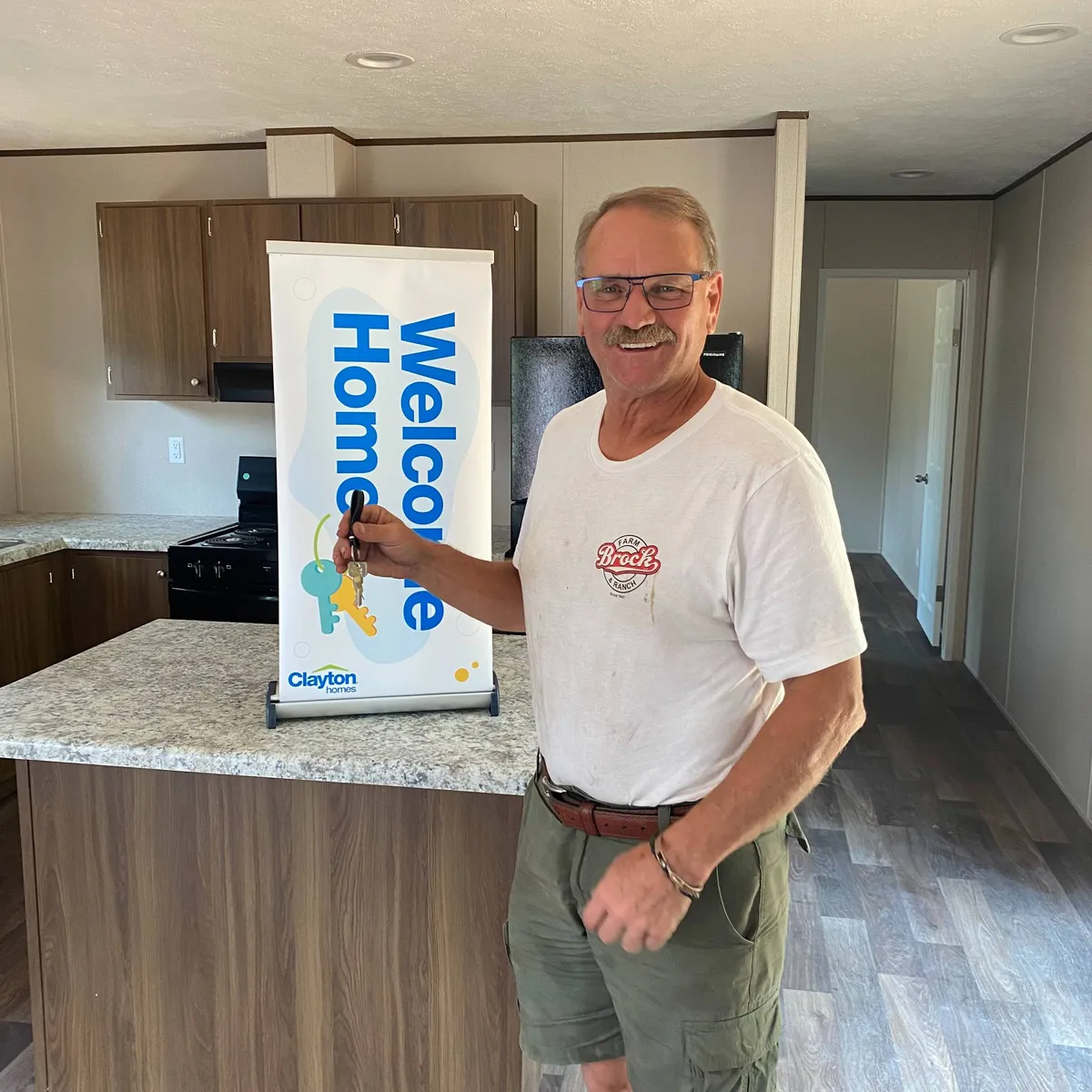 BRADLEY B. welcome home image