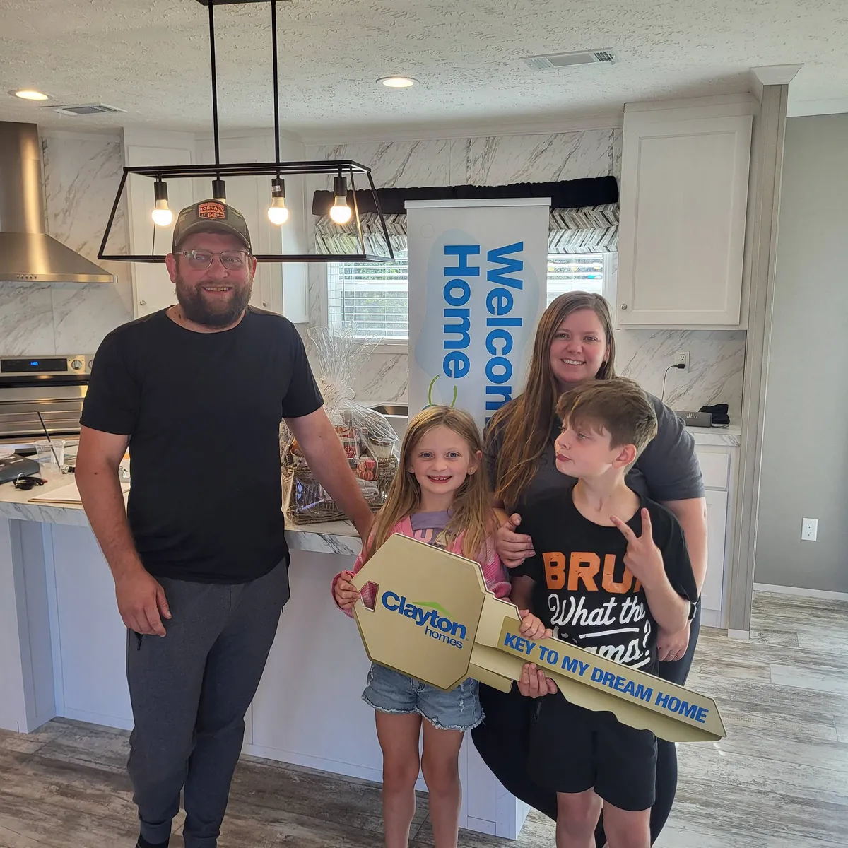 Mikayla D. welcome home image
