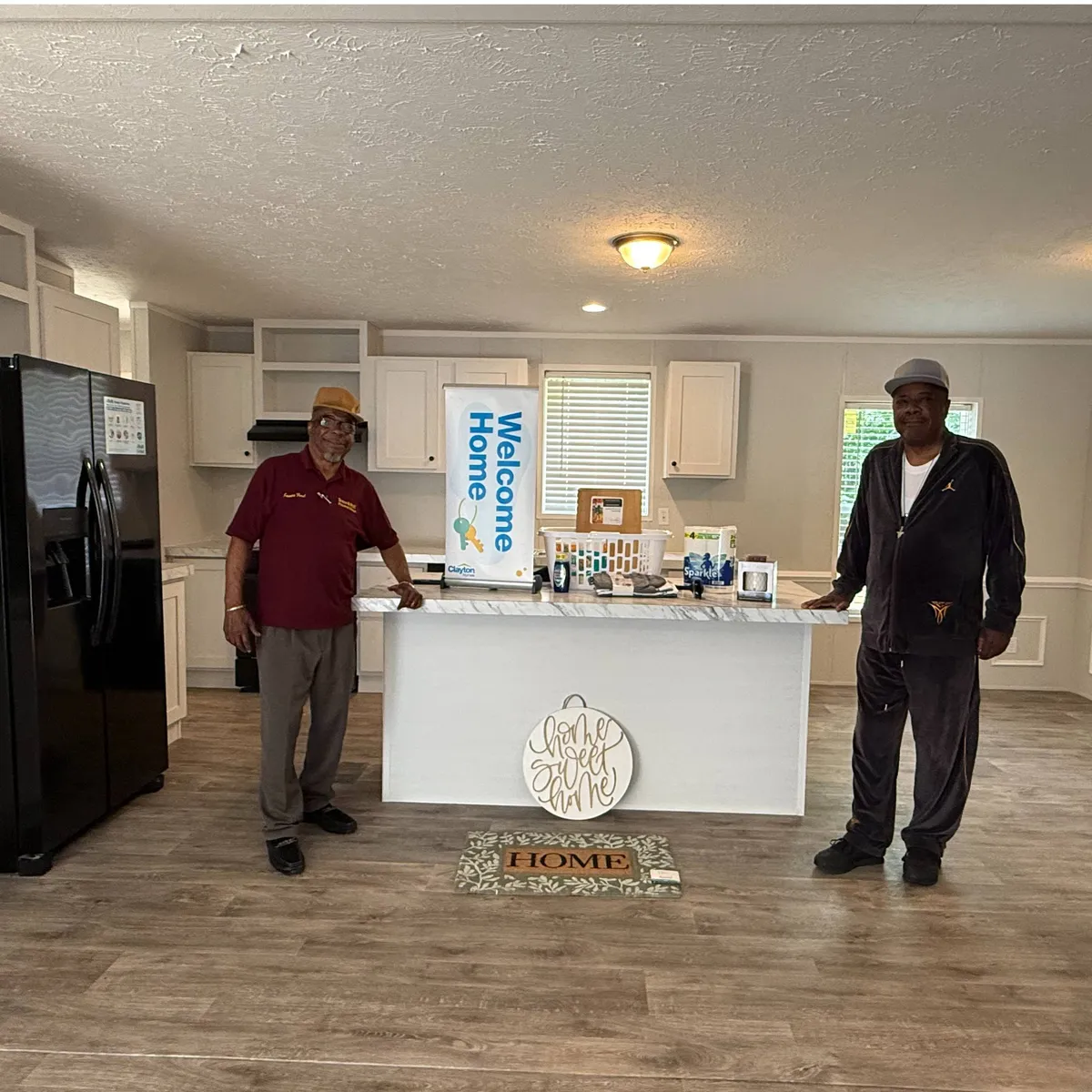 JAMES F. welcome home image