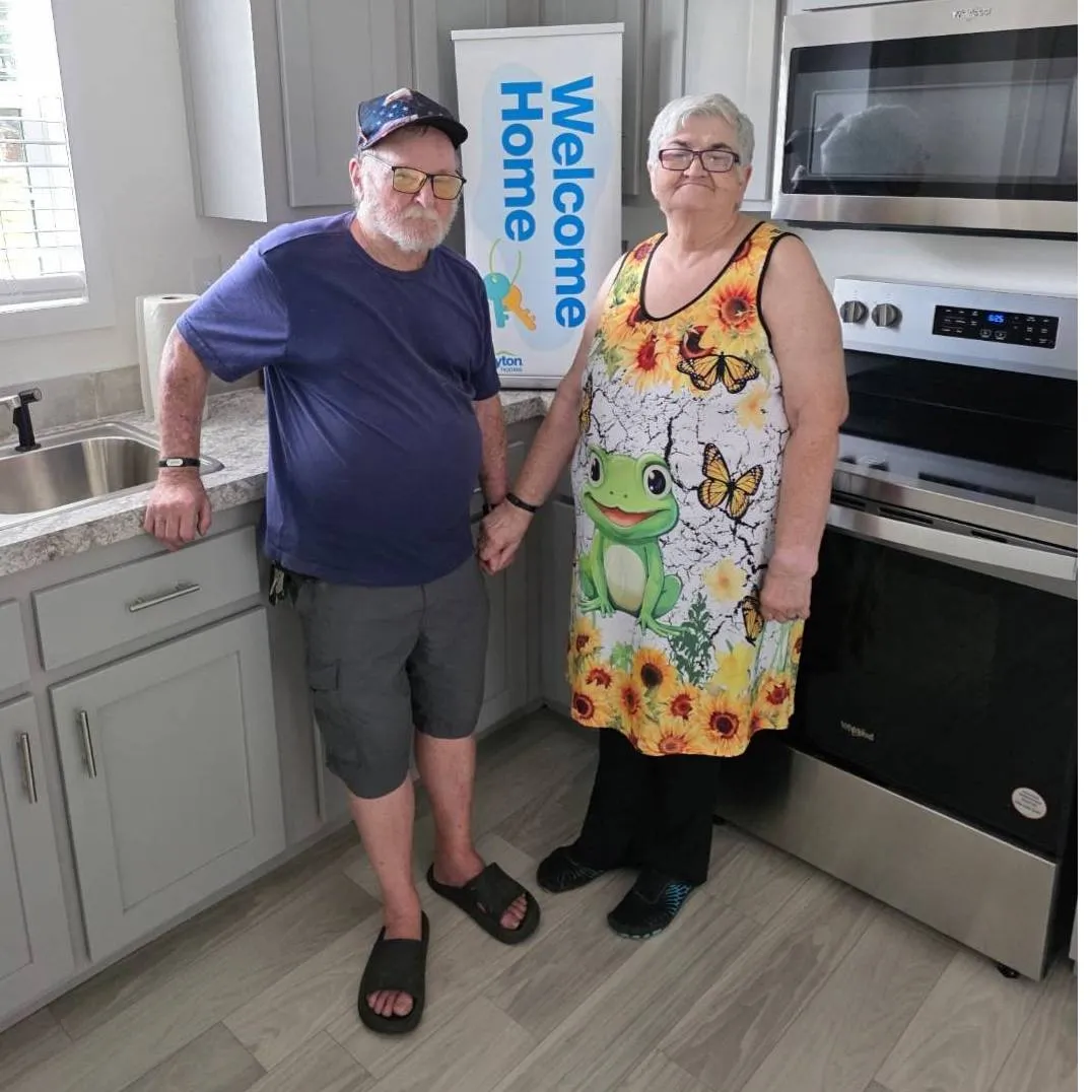 Fred W. welcome home image
