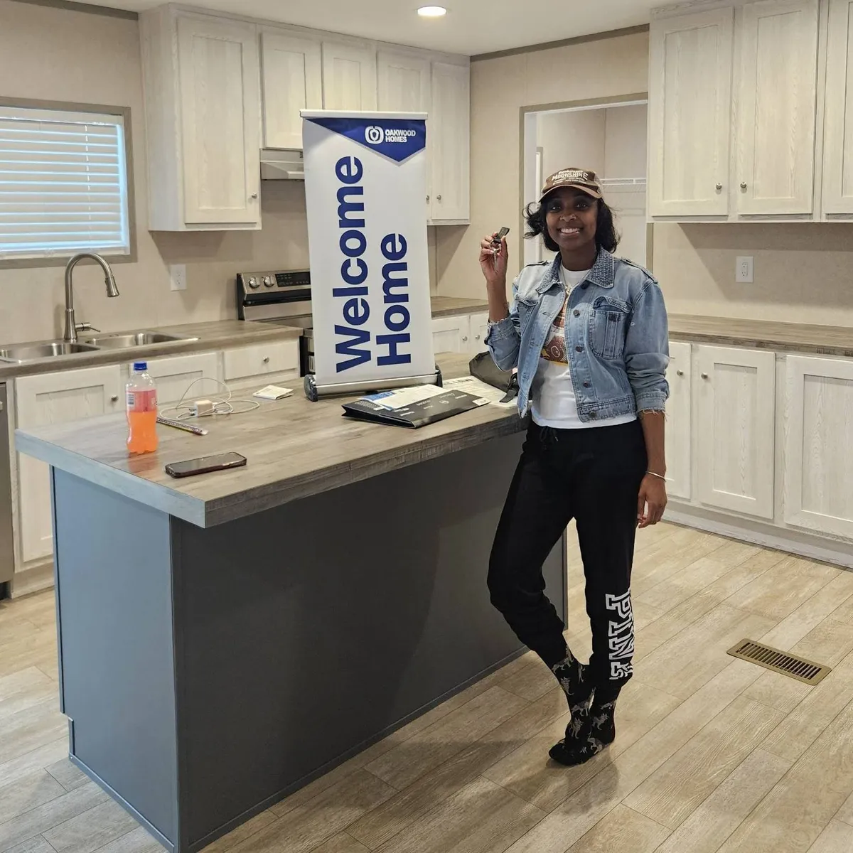 RINEESHA B. welcome home image