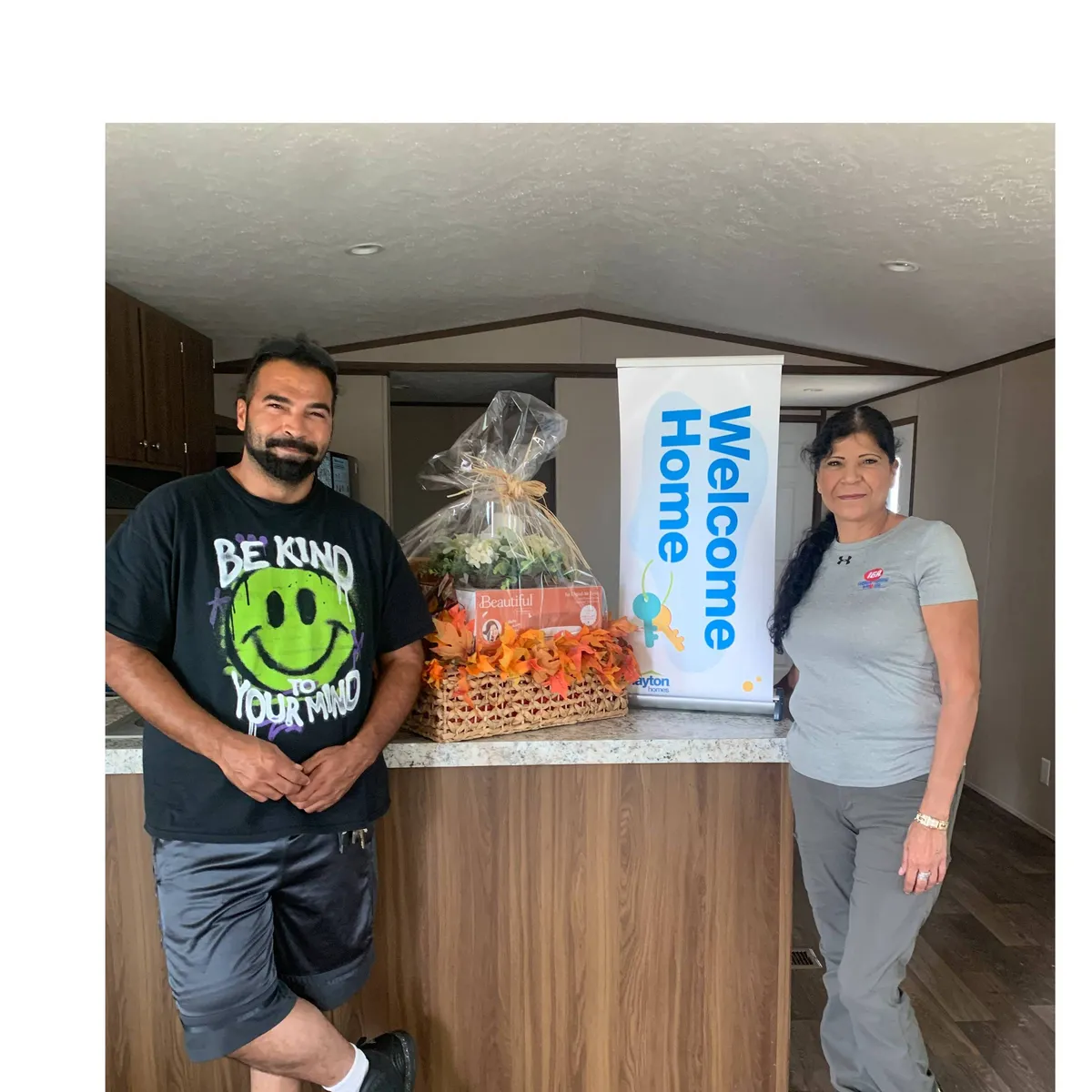 Melissa R. welcome home image
